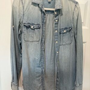 J. Crew Light Blue Denim Shirt